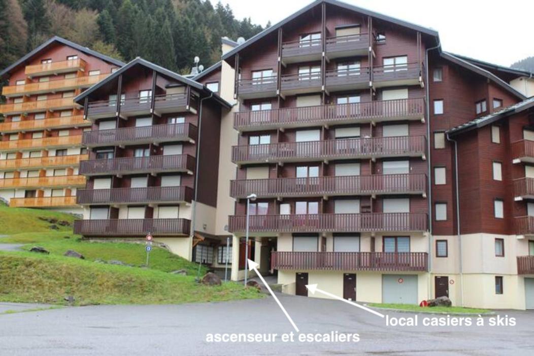 Au Pied Des Pistes B48, Chaleureux Studio 4 Pers, Balcon Plein Sud, Draps Non Compris Saint-Jean-dʼAulps Esterno foto