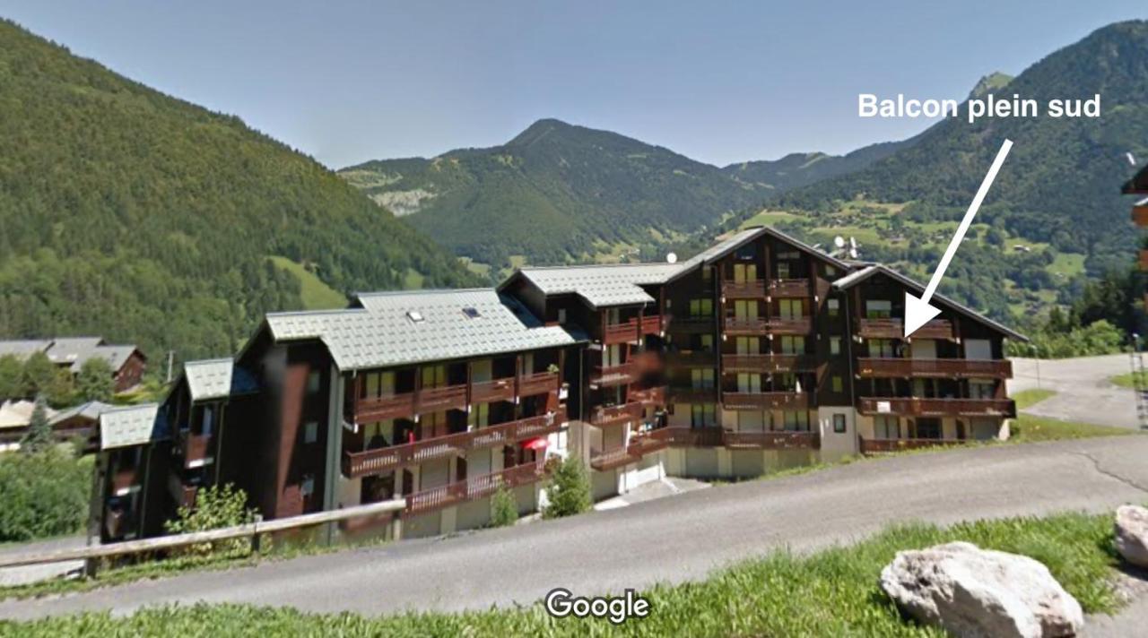 Au Pied Des Pistes B48, Chaleureux Studio 4 Pers, Balcon Plein Sud, Draps Non Compris Saint-Jean-dʼAulps Esterno foto